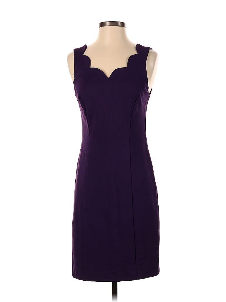 41Hawthorn Solid Purple Casual Dress Size S - photo 1