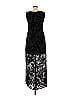 Jones New York Damask Black Casual Dress Size 6 - photo 2