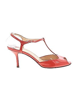 Christian Louboutin Patent Leather T-Strap Sandals 75mm (view 1)