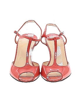 Christian Louboutin Patent Leather T-Strap Sandals 75mm (view 2)