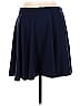 Vivienne Vivienne Tam Solid Blue Casual Skirt Size 12 - photo 2