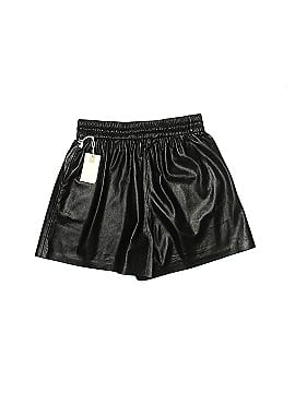 Good American Faux Leather Shorts (view 2)