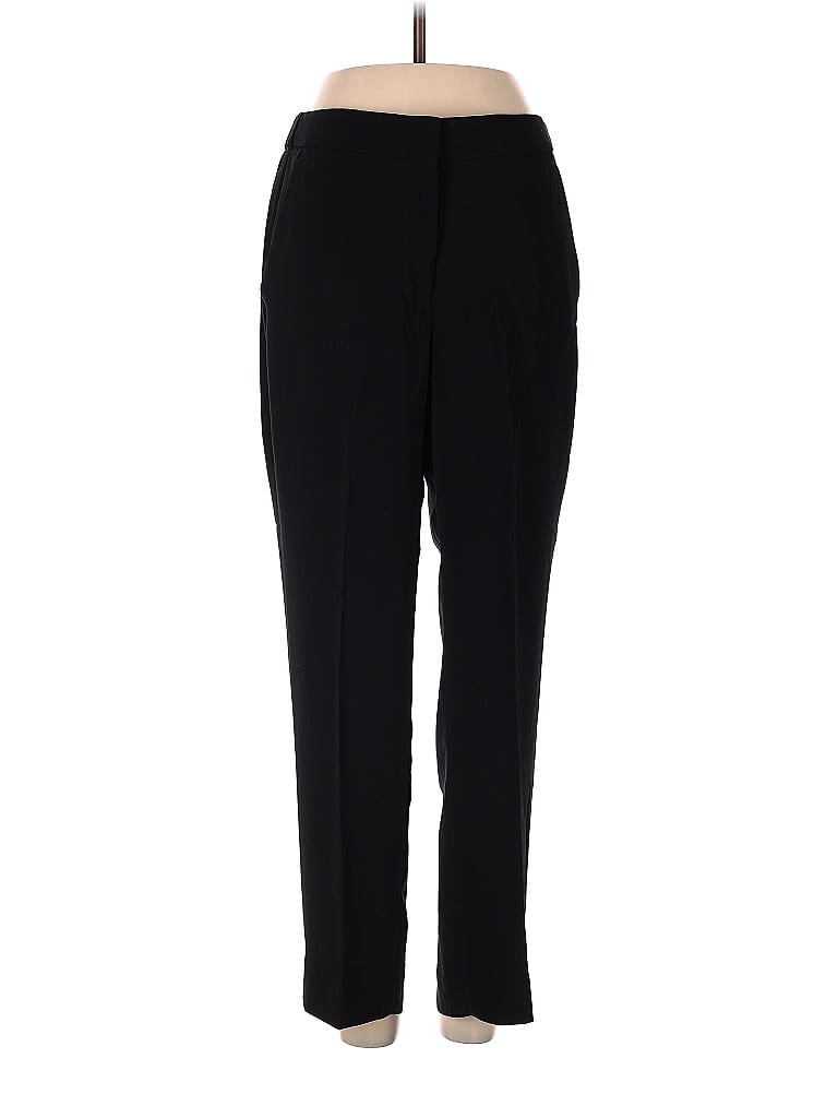 J.Crew 365 100% Polyester Solid Black Dress Pants Size 6 - photo 1