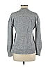 Saks Fifth Avenue 100% Cashmere Marled Gray Cashmere Pullover Sweater Size M - photo 2