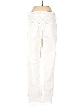 Madewell The Perfect Vintage Jean in Tile White: Raw-Hem Edition (view 2)