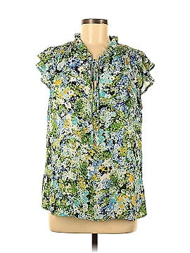 Floral & Ivy Sleeveless Blouse (view 1)