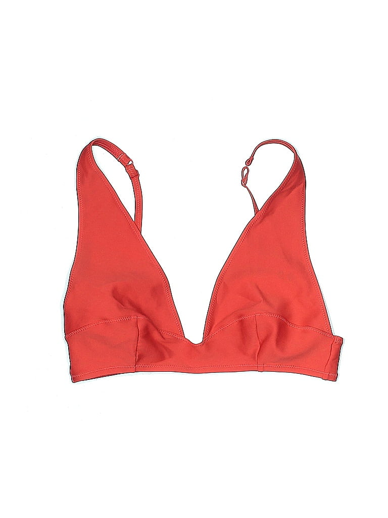Cos Solid Red Swimsuit Top Size 8 - photo 1