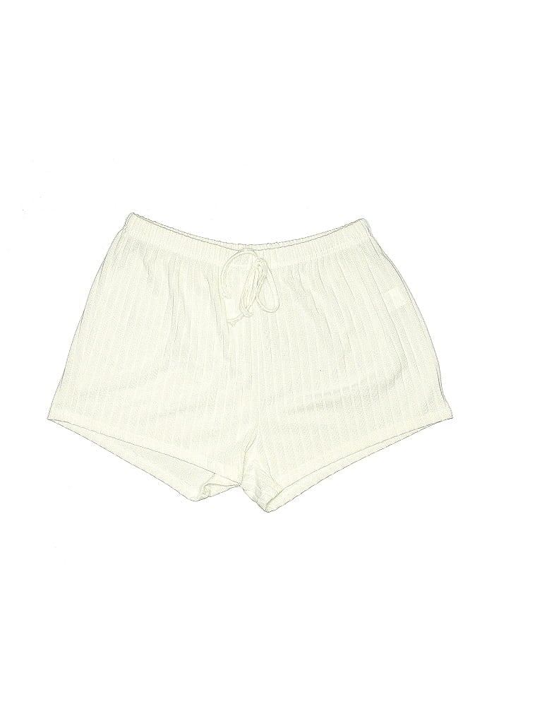 Unbranded Chevron-herringbone Stripes Ivory Shorts Size XL - photo 1
