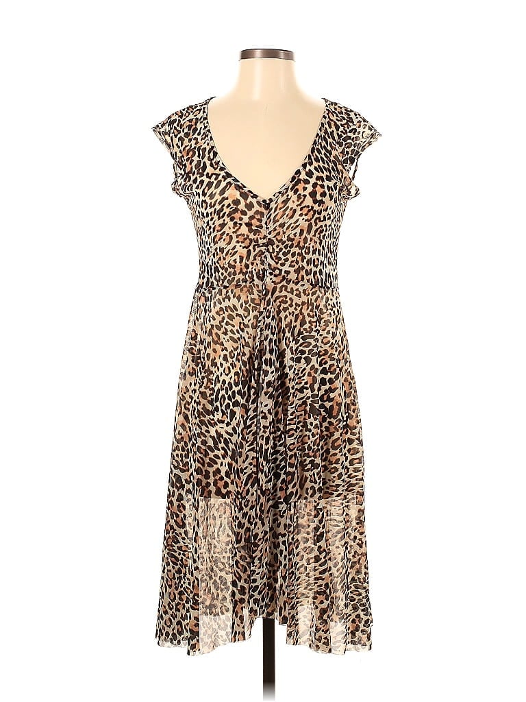 Pre-owned Profile By Gottex Swimsuit Cover Up In Brown