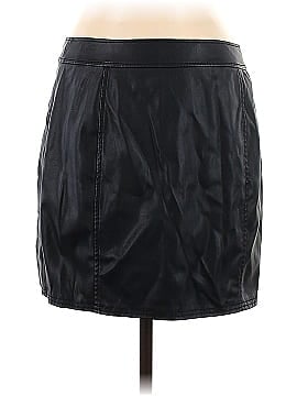 Express Outlet Faux Leather Skirt (view 2)