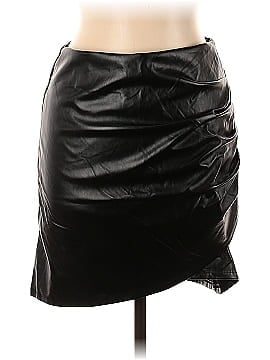 Simlu Faux Leather Skirt (view 1)