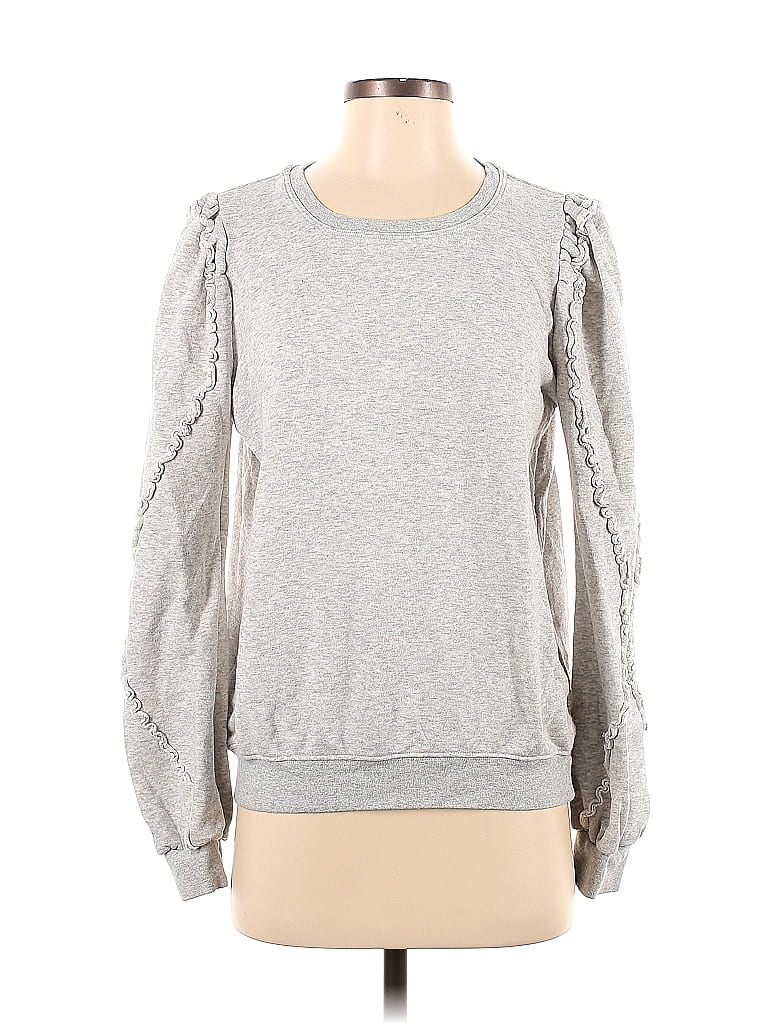 Evereve Gray Sweatshirt Size S - photo 1