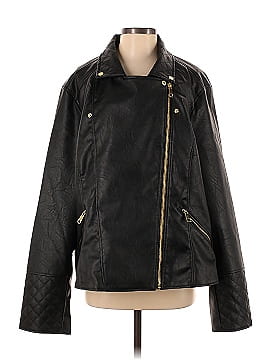 Fashion Nova Faux Leather Jacket (view 1)