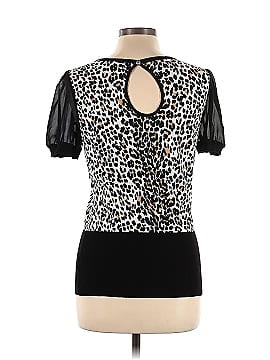 White House Black Market Short Sleeve Blouse (view 2)