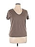 A New Day Brown Short Sleeve T-Shirt Size XL - photo 1