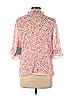 CeCe 100% Polyester Floral Pink 3/4 Sleeve Blouse Size L - photo 2