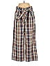 J.Crew 100% Cotton Checkered-gingham Plaid Blue Casual Pants Size 0 - photo 1