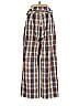 J.Crew 100% Cotton Checkered-gingham Plaid Blue Casual Pants Size 0 - photo 2