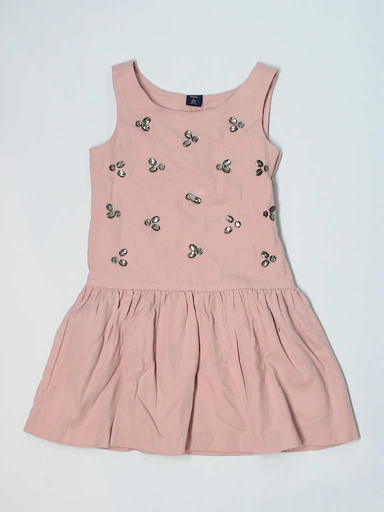 Gap Kids 100% Cotton Print Coral Dress Size S (Youth) - 70% off | thredUP