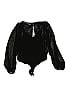 1.State 100% Polyester Black Bodysuit Size S - photo 1