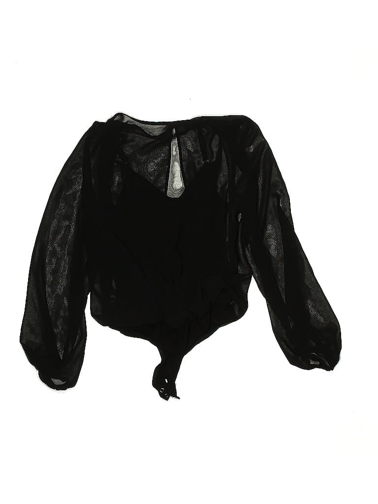 Pre-owned 1.state Bodysuit In Black