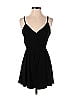 Pull&Bear Solid Black Romper Size S - photo 1