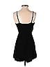 Pull&Bear Solid Black Romper Size S - photo 2