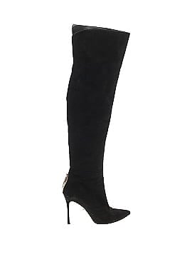 Sergio Rossi Blink Suede Over The Knee Boots (view 1)