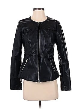 Catherine Malandrino Faux Leather Jacket (view 1)