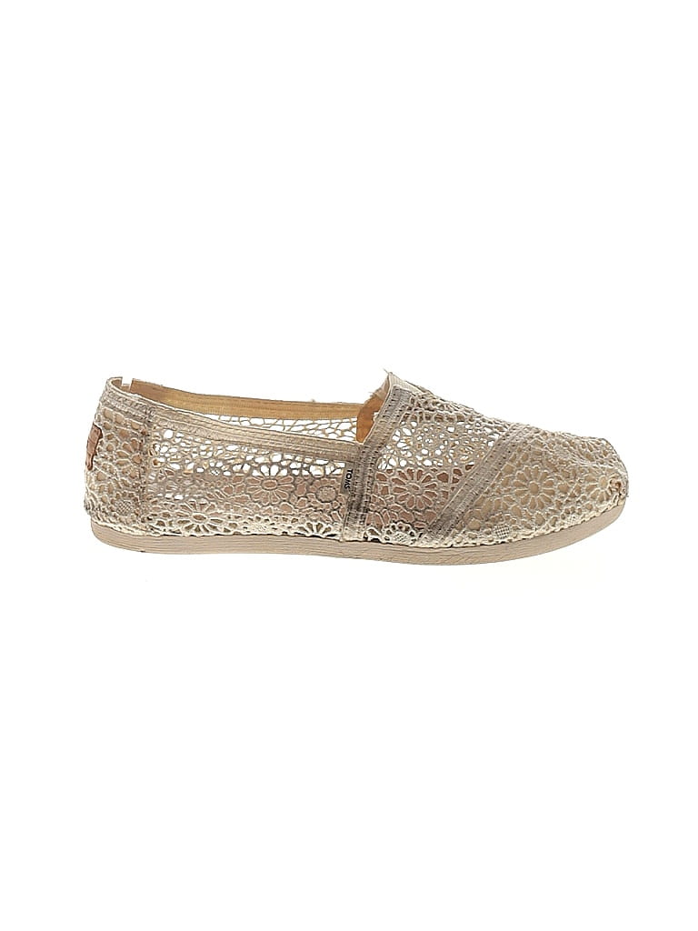 TOMS Marled Gold Flats Size 7 1/2 - photo 1