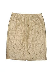 Dana Buchman Leather Skirt