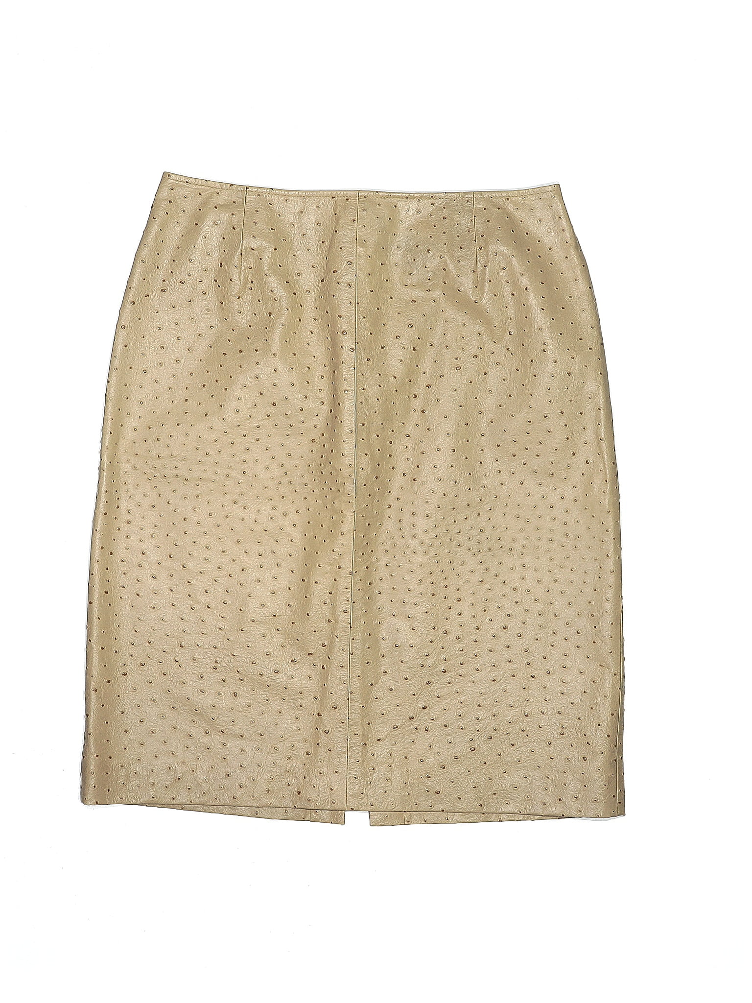 Robe Dana Buchman 100% Laine Marron - Taille L - Boutonnée Devant, Fausses Poches - Comme Neuve