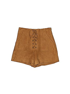 Fifth & Mode Faux Leather Shorts (view 1)
