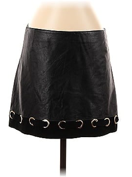 Derek Lam 10 Crosby Leather Skirt (view 1)