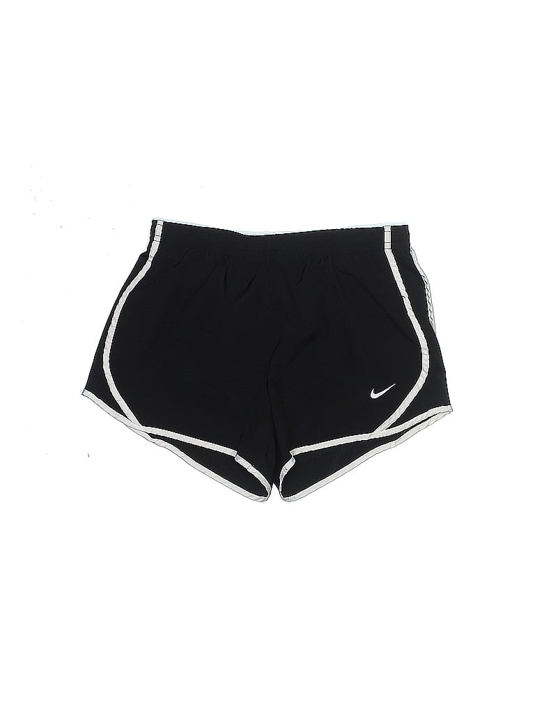 Nike 100% Recycled Polyester Black Athletic Shorts Size M (Kids) - photo 1