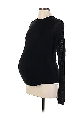 Babystyle Long Sleeve Silk Top (view 1)