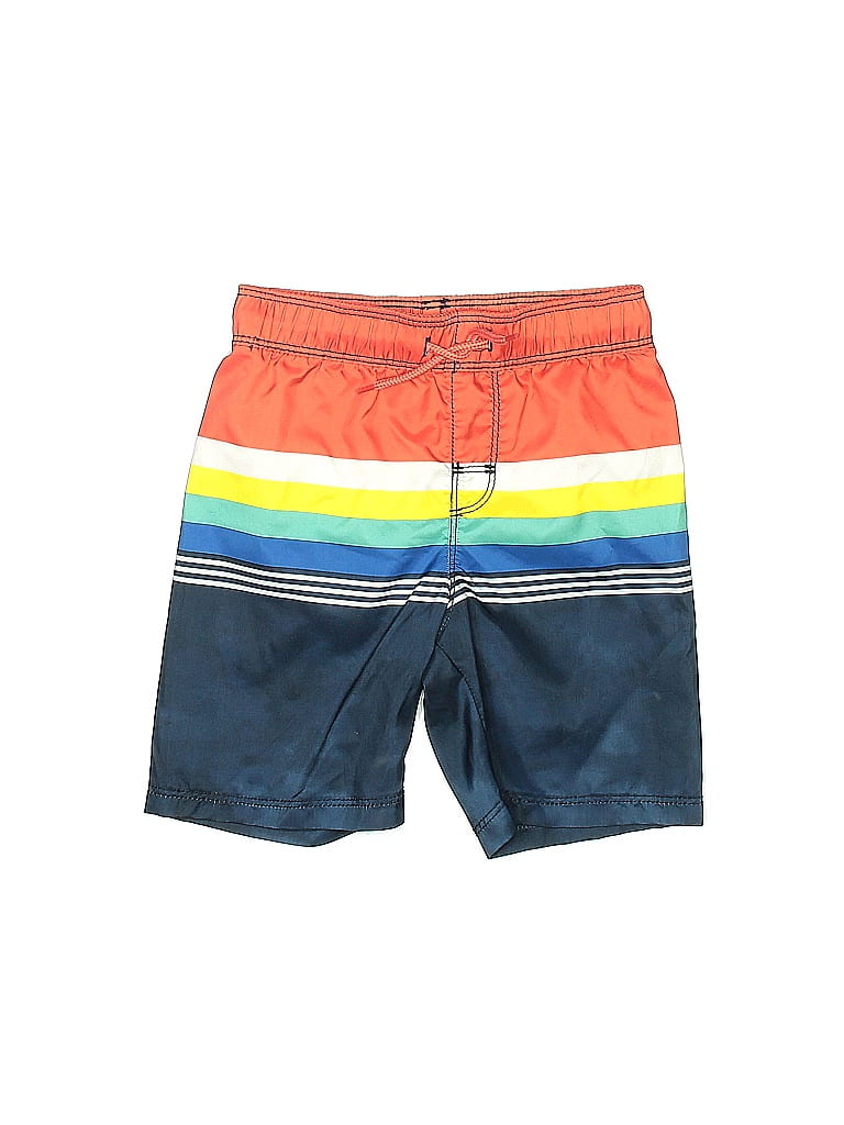 Old Navy 100% Polyester Blue Board Shorts Size 4T - photo 1