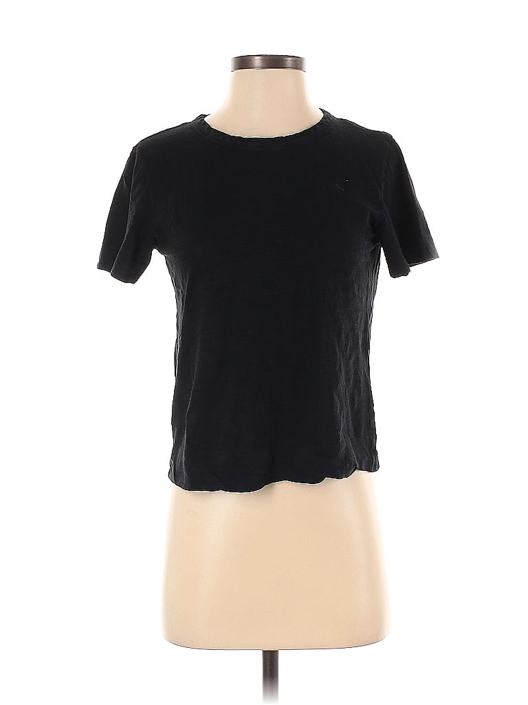 Theory 100% Cotton Black Short Sleeve T-Shirt Size S - photo 1