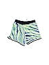 Secret Treasures Stripes Tropical Animal Print Tie-dye Blue Board Shorts Size S - photo 2