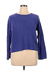 Chico's Design Silk Pullover Sweater