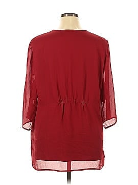 Maggie Barnes 3/4 Sleeve Blouse (view 2)