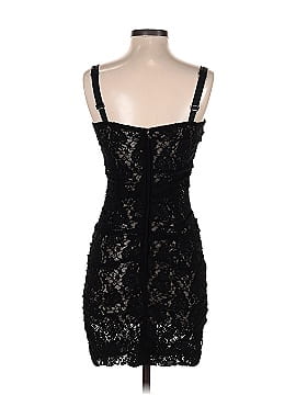 Dolce & Gabbana Lace Ruched Cocktail Dress (view 2)