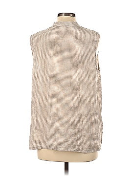 Eileen Fisher Sleeveless Button-Down Shirt (view 2)