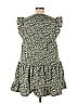 Shein 100% Polyester Green Casual Dress Size 3X (Plus) - photo 2