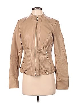 Lock & Love Faux Leather Jacket (view 1)