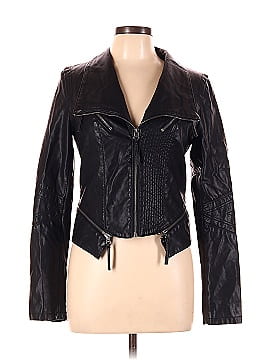 Lulus Faux Leather Jacket (view 1)