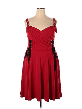Scarlet Darkness Casual Dress (view 1)