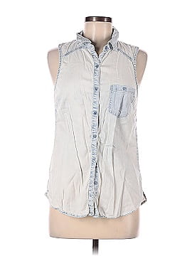 Maurices Sleeveless Button-Down Shirt (view 1)