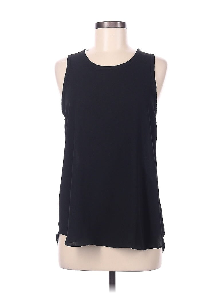 Pre-owned Olivaceous Sleeveless Blouse In Black