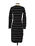 Athleta Stripes Black Casual Dress Size S - photo 2